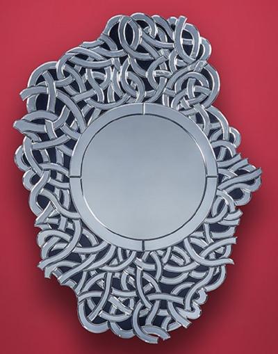 Vintage Venetian Mirror by Fratelli Barbini of Murano