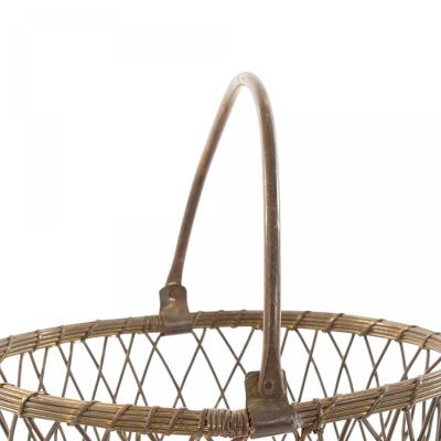 Vintage Wire Lattice Basket