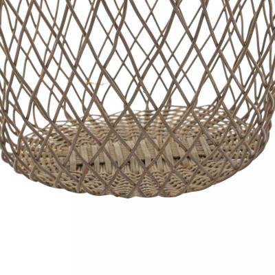 Vintage Wire Lattice Basket