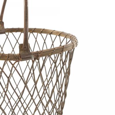 Vintage Wire Lattice Basket