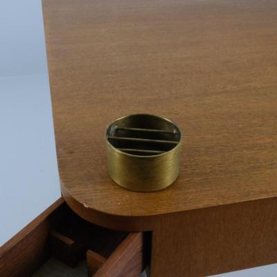 Vintage Wooden Game Card Table Attr to Carin Bryggman Finland 1950s