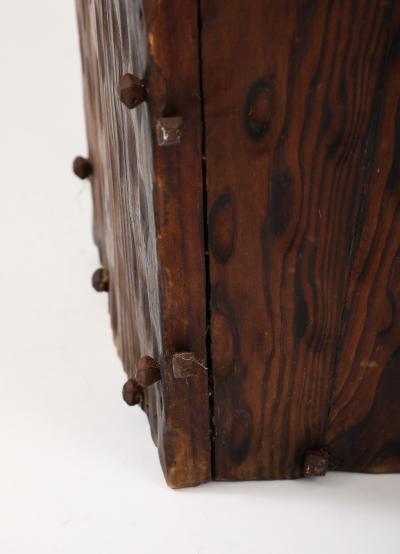 Vintage Wooden Waste Bin