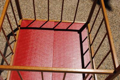 Vintage doll playpen