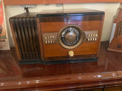 Vintage1940 Zenith 12 S 445 Shutterdial Restored Radio Bluetooth