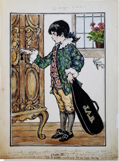 Violet Moore Higgins Oh if brother would only let me have the key 