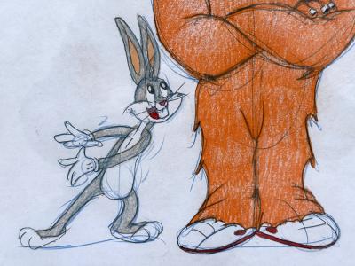 Virgil Ross Gossamer Bugs Bunny and Marvin the Martian 