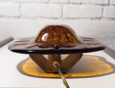 Vitrika Wall Amber Glass Sconce