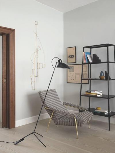 Vittoriano Vigano Vittoriano Vigan VV Cinquanta Floor Lamp in Red