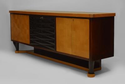 Vittorio Dassi Italian 1940s Mahogany Sideboard