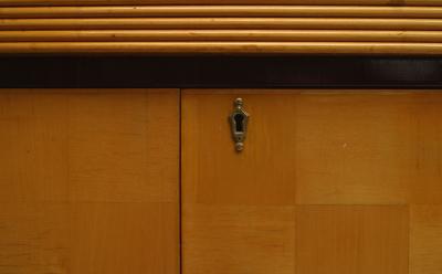 Vittorio Dassi Italian 1940s Mahogany Sideboard
