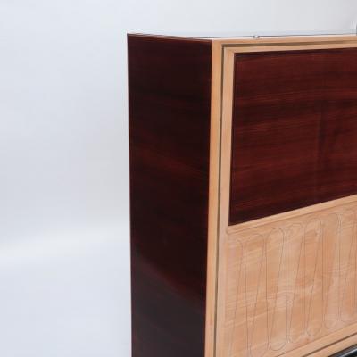Vittorio Dassi Mobilificio Dassi Dassi A Rare Italian custom ordered bar cabinet by V Dassi C 1950 
