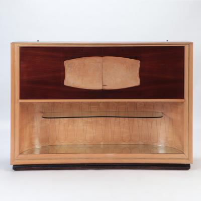 Vittorio Dassi Mobilificio Dassi Dassi A Rare Italian custom ordered bar cabinet by V Dassi C 1950 