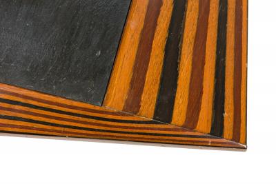 Vittorio Dassi Mobilificio Dassi Dassi Dassi Mixed Wood and Slate Top Low Table
