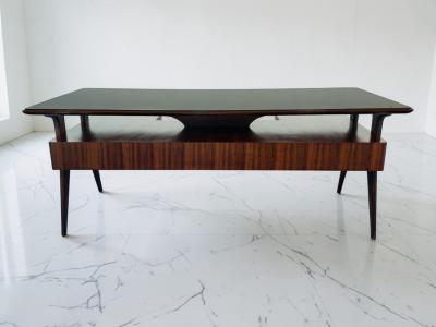 Vittorio Dassi Mobilificio Dassi Dassi Italian Mid Century Executive Desk designed by Vittorio Dassi in 1950s