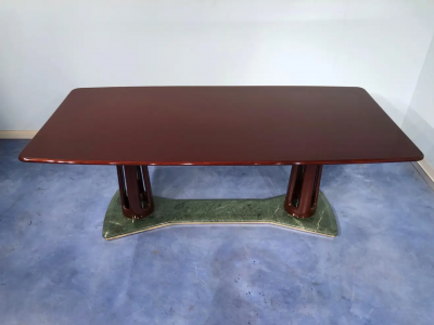 Vittorio Dassi Mobilificio Dassi Dassi Italian Mid Century Modern Dining Table by Vittorio Dassi 1950s