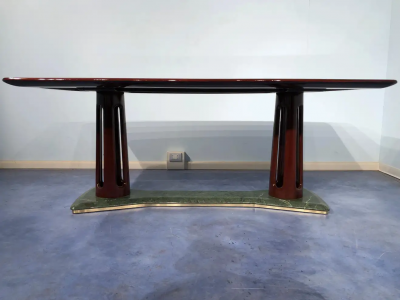 Vittorio Dassi Mobilificio Dassi Dassi Italian Mid Century Modern Dining Table by Vittorio Dassi 1950s