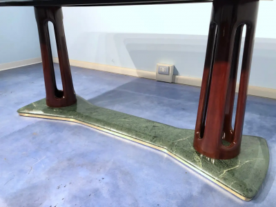 Vittorio Dassi Mobilificio Dassi Dassi Italian Mid Century Modern Dining Table by Vittorio Dassi 1950s