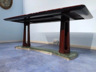 Vittorio Dassi Mobilificio Dassi Dassi Italian Mid Century Modern Dining Table by Vittorio Dassi 1950s