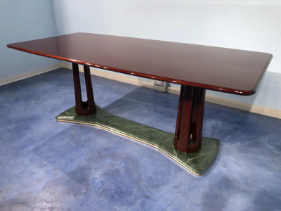 Vittorio Dassi Mobilificio Dassi Dassi Italian Mid Century Modern Dining Table by Vittorio Dassi 1950s