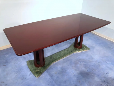 Vittorio Dassi Mobilificio Dassi Dassi Italian Mid Century Modern Dining Table by Vittorio Dassi 1950s