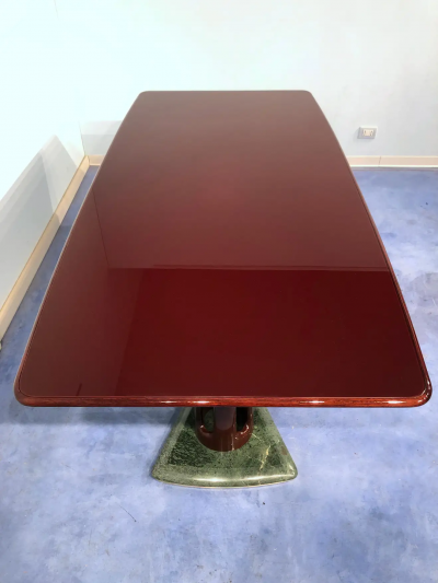 Vittorio Dassi Mobilificio Dassi Dassi Italian Mid Century Modern Dining Table by Vittorio Dassi 1950s