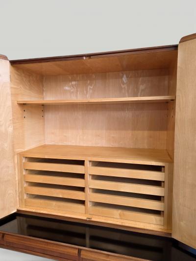 Vittorio Dassi Mobilificio Dassi Dassi Italian Mid Century Sideboard or Cabinet Bar designed by Vittorio Dassi in 1950s