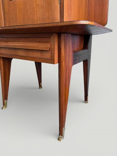 Vittorio Dassi Mobilificio Dassi Dassi Italian Mid Century Sideboard or Cabinet Bar designed by Vittorio Dassi in 1950s