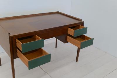 Vittorio Dassi Mobilificio Dassi Dassi Italian Mid Century Vittorio Dassi Desk 1960s