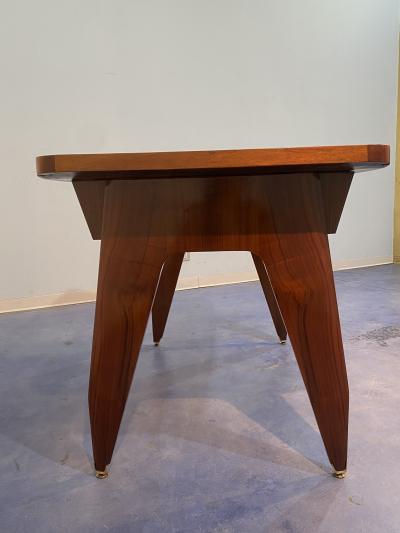 Vittorio Dassi Mobilificio Dassi Dassi Italian Mid Century sculptural desk designed by Vittorio Dassi in 1950s