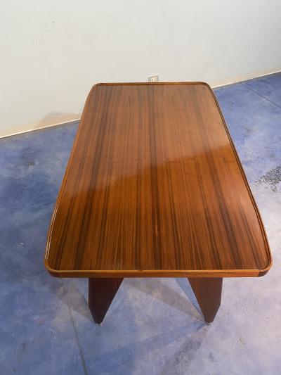 Vittorio Dassi Mobilificio Dassi Dassi Italian Mid Century sculptural desk designed by Vittorio Dassi in 1950s