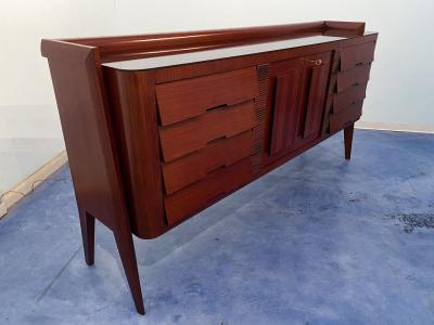 Vittorio Dassi Mobilificio Dassi Dassi Italian Midcentury Sideboard Bar by Vittorio Dassi 1950s