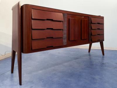 Vittorio Dassi Mobilificio Dassi Dassi Italian Midcentury Sideboard Bar by Vittorio Dassi 1950s