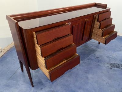 Vittorio Dassi Mobilificio Dassi Dassi Italian Midcentury Sideboard Bar by Vittorio Dassi 1950s