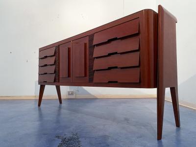 Vittorio Dassi Mobilificio Dassi Dassi Italian Midcentury Sideboard Bar by Vittorio Dassi 1950s