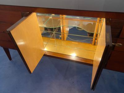 Vittorio Dassi Mobilificio Dassi Dassi Italian Midcentury Sideboard Bar by Vittorio Dassi 1950s