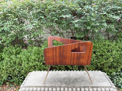 Vittorio Dassi Mobilificio Dassi Dassi Italian Modern Magazine Rack