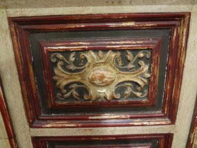 Vittorio Dassi Mobilificio Dassi Dassi Italian Painted and Giltwood Chinoiserie Cabinet