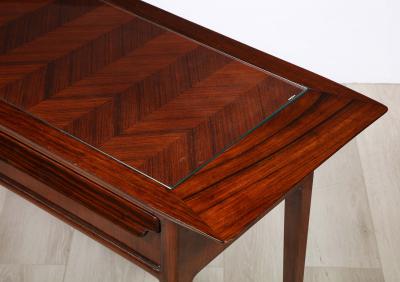 Vittorio Dassi Mobilificio Dassi Dassi Italian Rosewood Console Table