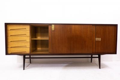 Vittorio Dassi Mobilificio Dassi Dassi Mid Century Modern Sideboard by Vittorio Dassi