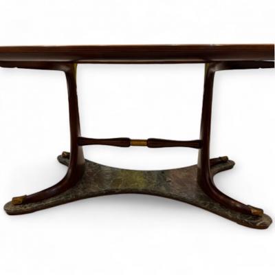 Vittorio Dassi Mobilificio Dassi Dassi Oval Dining Table by Vittorio Dassi 1950s