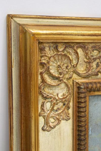 Vittorio Dassi Mobilificio Dassi Dassi Pair Of Floral Still Life Oil Paintings Signed V Landi Framed IT ca 1990