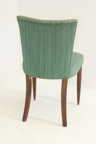 Vittorio Dassi Mobilificio Dassi Dassi Pair of Side Chairs by Vittorio Dassi 1950 Italy