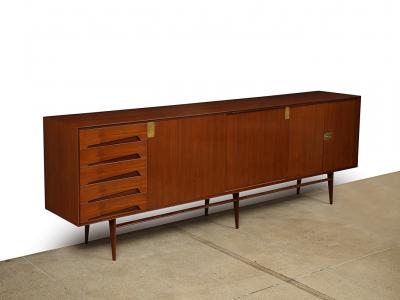Vittorio Dassi Mobilificio Dassi Dassi Rare Sideboard by Vittorio Dassi