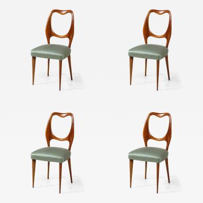 Vittorio Dassi Mobilificio Dassi Dassi Set of 4 Dining Chairs