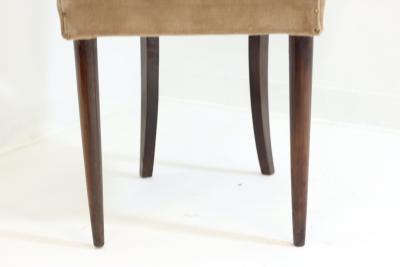 Vittorio Dassi Mobilificio Dassi Dassi Set of Six Dining Chairs by Vittorio Dassi 1940 Italy