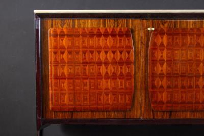 Vittorio Dassi Mobilificio Dassi Dassi Vittorio Dassi Design Midcentury Sideboard or Bar Cabinet 1950s