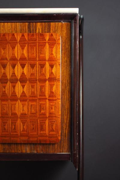 Vittorio Dassi Mobilificio Dassi Dassi Vittorio Dassi Design Midcentury Sideboard or Bar Cabinet 1950s