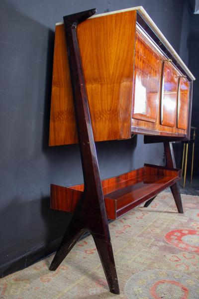 Vittorio Dassi Mobilificio Dassi Dassi Vittorio Dassi Design Midcentury Sideboard or Bar Cabinet 1950s