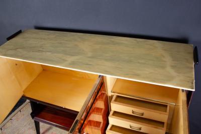 Vittorio Dassi Mobilificio Dassi Dassi Vittorio Dassi Design Midcentury Sideboard or Bar Cabinet 1950s