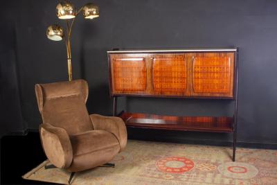 Vittorio Dassi Mobilificio Dassi Dassi Vittorio Dassi Design Midcentury Sideboard or Bar Cabinet 1950s